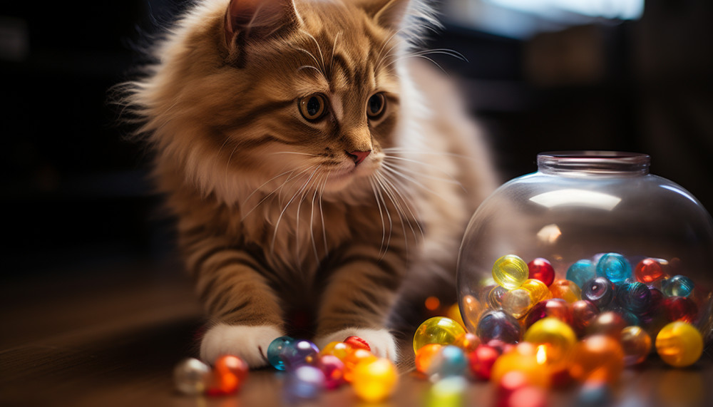 Comment les jouets interactifs améliorent l'intelligence et le bien-être des chats domestiques